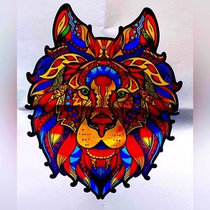 “Lion” Wooden Puzzle- Not Cardboard